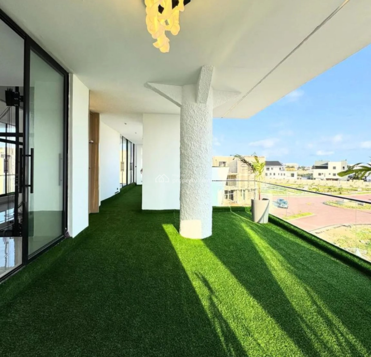 Aesthetically Built 5 Bedroom Detached Waterfront Mansion, Osapa Inside a Gated Estate, Osapa, Lekki, Lagos, Detached Duplex for Sale