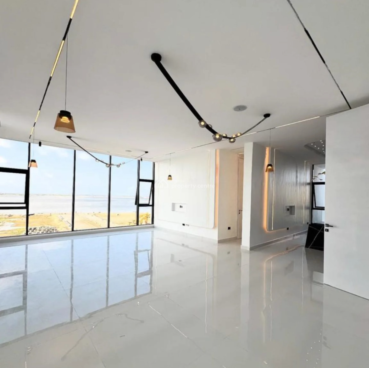 Aesthetically Built 5 Bedroom Detached Waterfront Mansion, Osapa Inside a Gated Estate, Osapa, Lekki, Lagos, Detached Duplex for Sale