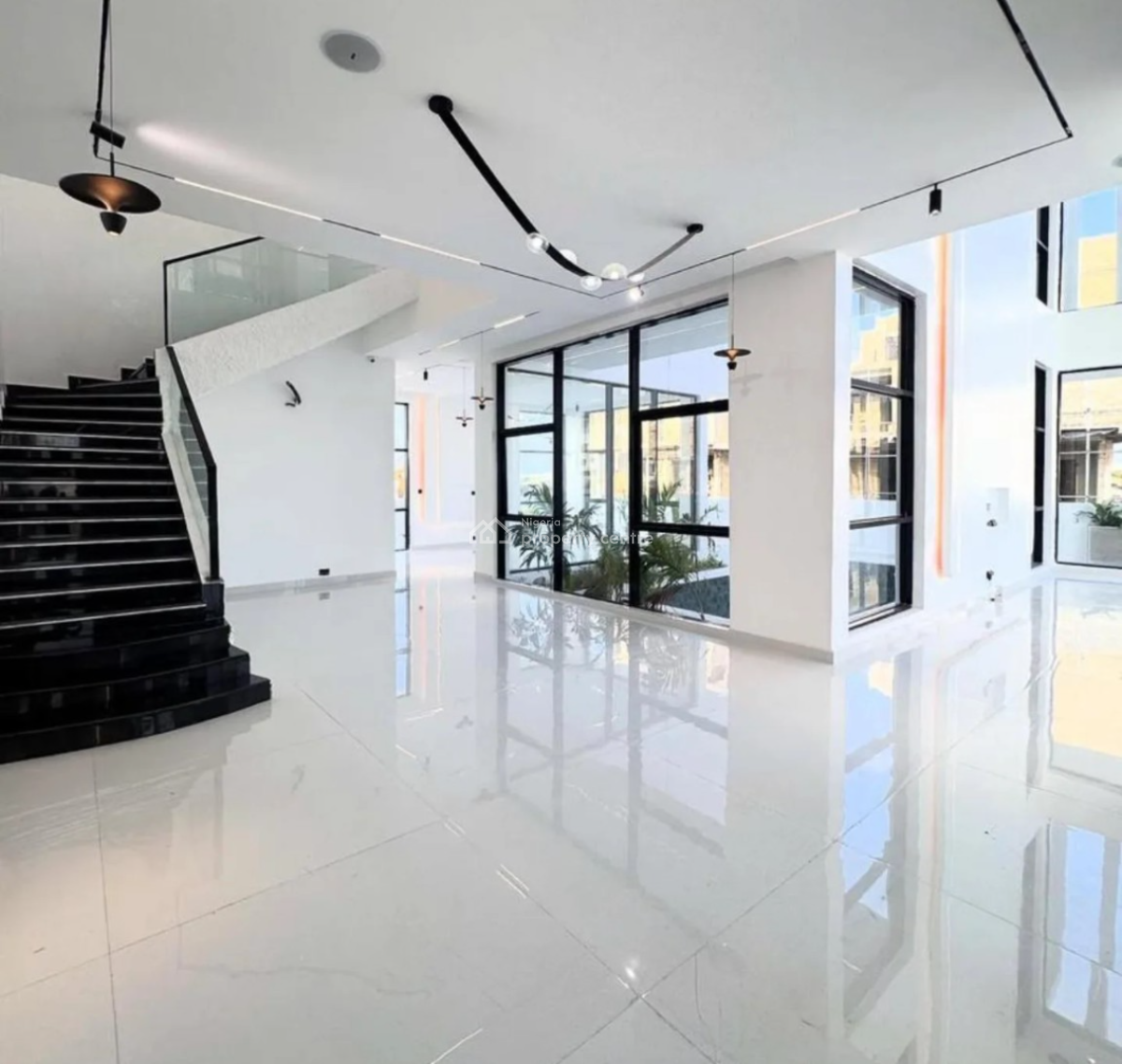 Aesthetically Built 5 Bedroom Detached Waterfront Mansion, Osapa Inside a Gated Estate, Osapa, Lekki, Lagos, Detached Duplex for Sale