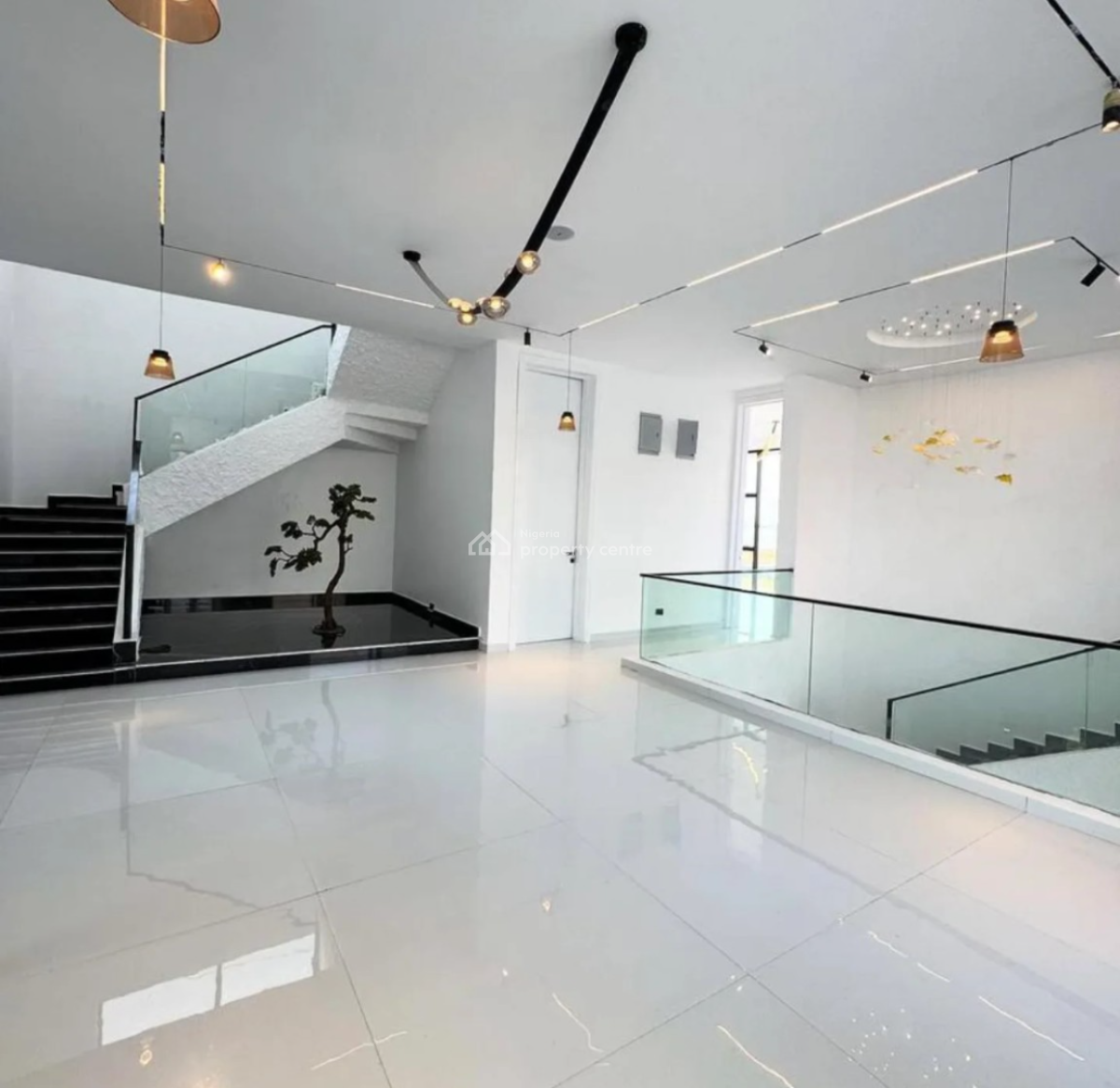 Aesthetically Built 5 Bedroom Detached Waterfront Mansion, Osapa Inside a Gated Estate, Osapa, Lekki, Lagos, Detached Duplex for Sale