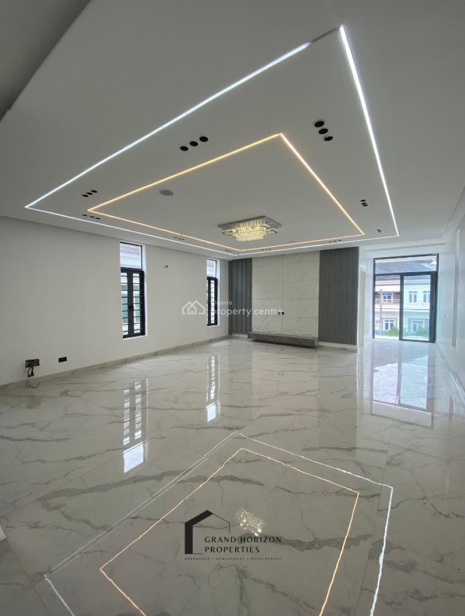 a Stylish Built 6 Bedroom Fully Detached Duplex with Bq, Chevron, Lekki, Lagos, Detached Duplex for Sale