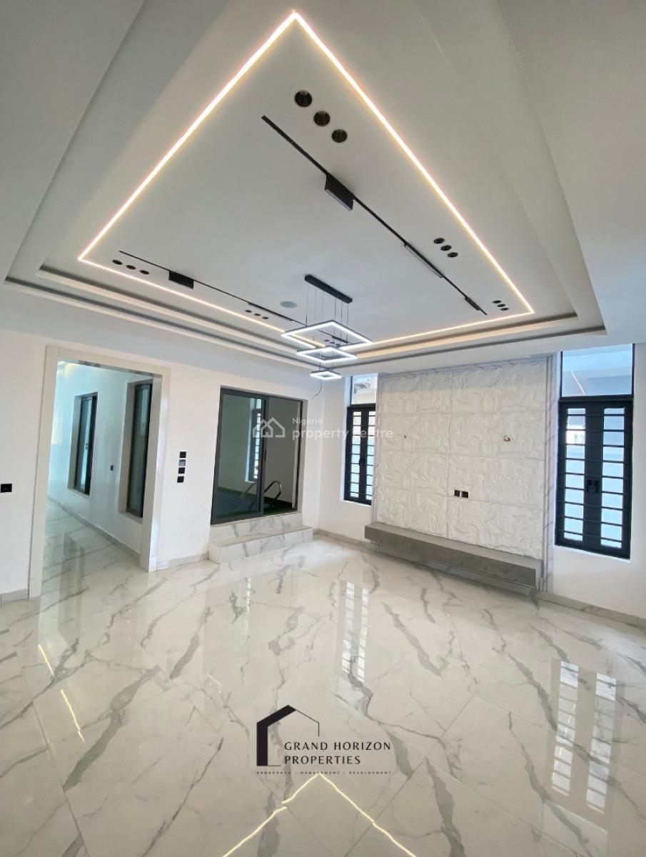 a Stylish Built 6 Bedroom Fully Detached Duplex with Bq, Chevron, Lekki, Lagos, Detached Duplex for Sale