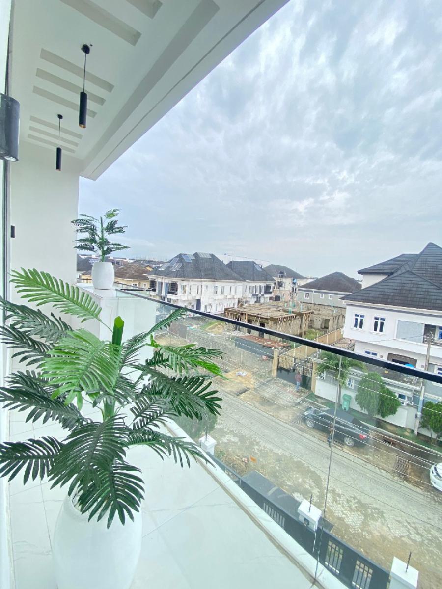 a Stylish Built 6 Bedroom Fully Detached Duplex with Bq, Chevron, Lekki, Lagos, Detached Duplex for Sale