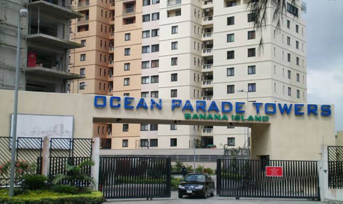Cheap! Fully Serviced 4 Bedroom Apartment., Ocean Parade, Banana Island, Ikoyi, Lagos, Flat / Apartment for Sale