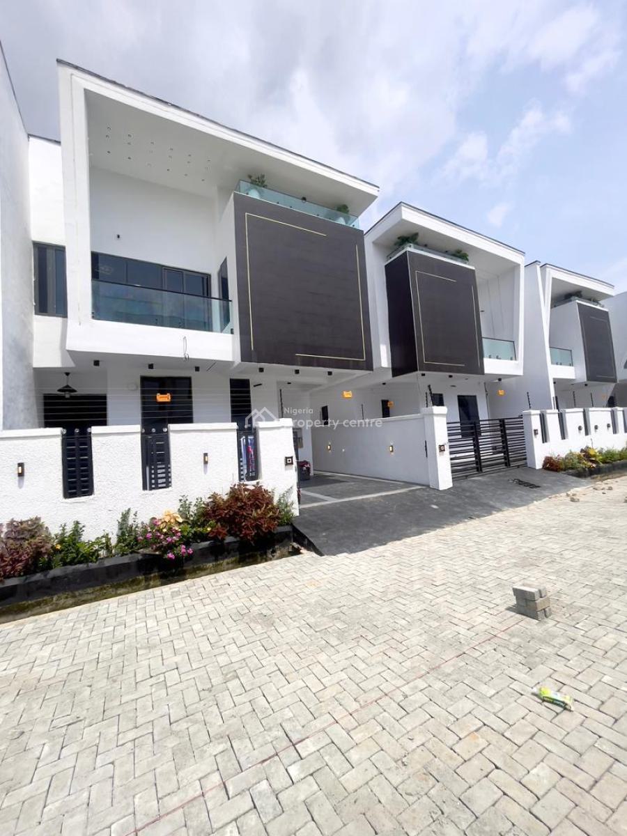 4 Bedroom Semidetached Duplex with Bq, Ajah, Lagos, Semi-detached Duplex for Sale