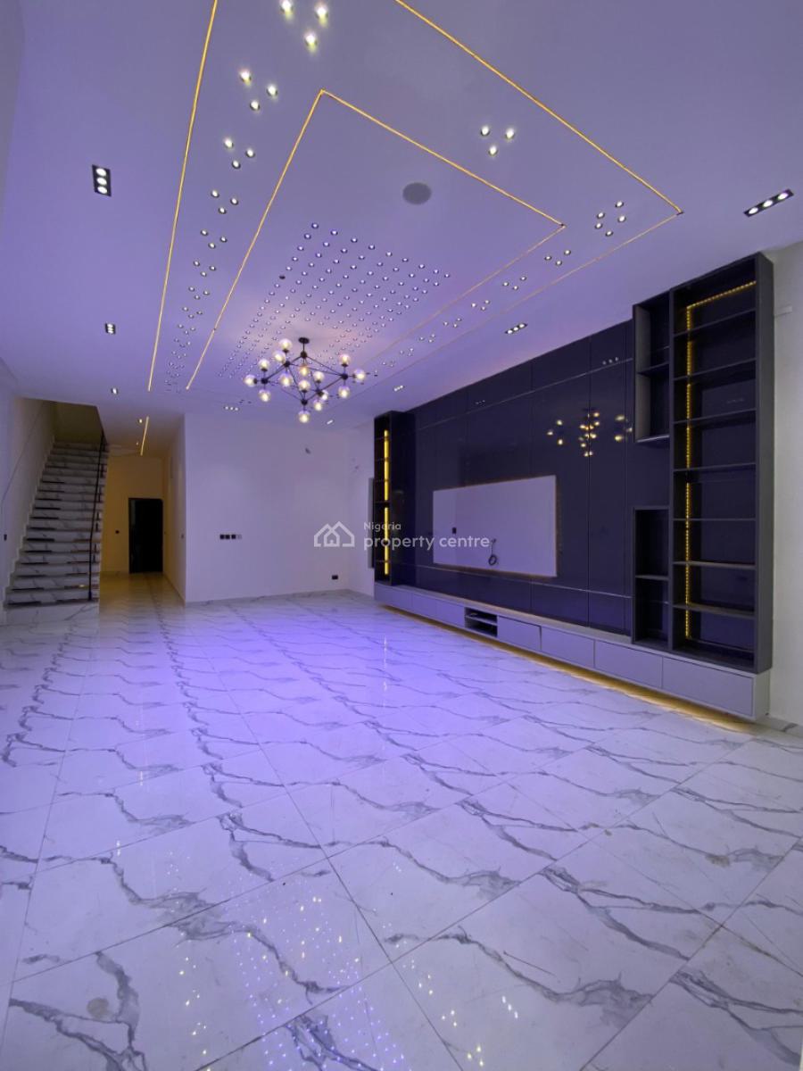 5 Bedroom Fully Detached Duplex with Bq, Rooftop Pool, Cinema, Orchid, Lekki, Lagos, Detached Duplex for Sale