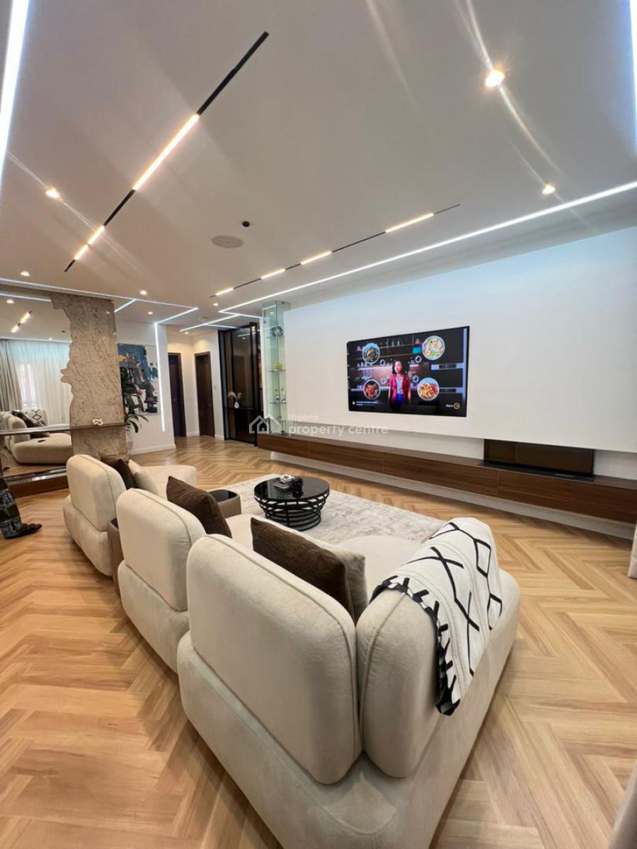 Luxury Smart 2 Bedroom with Pool, Gym and Ps5, Meadow Hallway, Ikate, Lekki, Lagos, Flat / Apartment Short Let