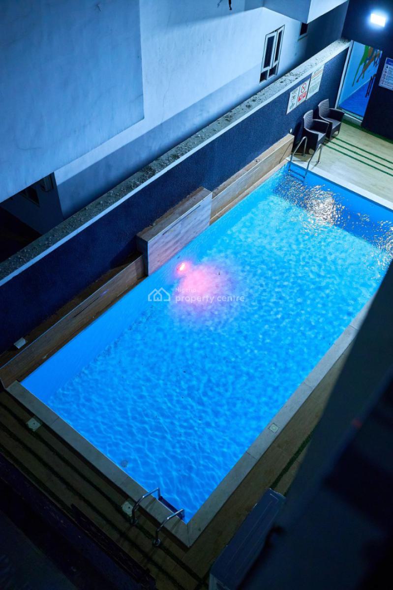 Luxury Smart 2 Bedroom with Pool, Gym and Ps5, Meadow Hallway, Ikate, Lekki, Lagos, Flat / Apartment Short Let