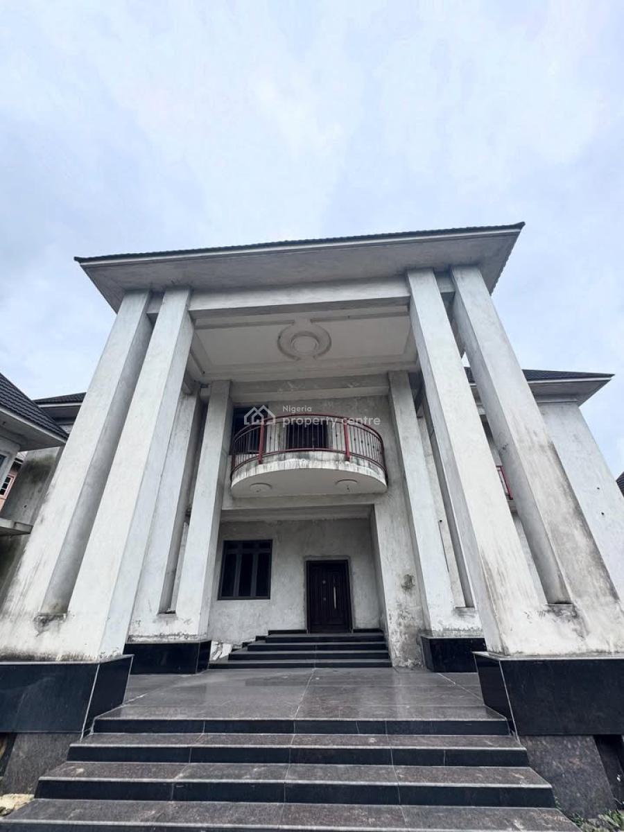 5 Bedroom Detached Duplex on 2 Plots Wt Bq, Off Woji Road, Woji, Port Harcourt, Rivers, Detached Duplex for Sale