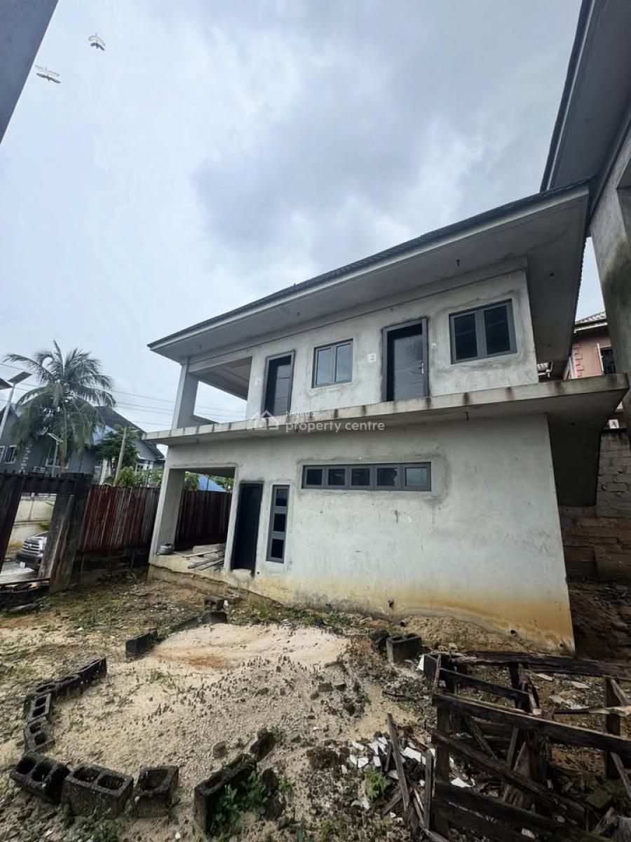 5 Bedroom Detached Duplex on 2 Plots Wt Bq, Off Woji Road, Woji, Port Harcourt, Rivers, Detached Duplex for Sale