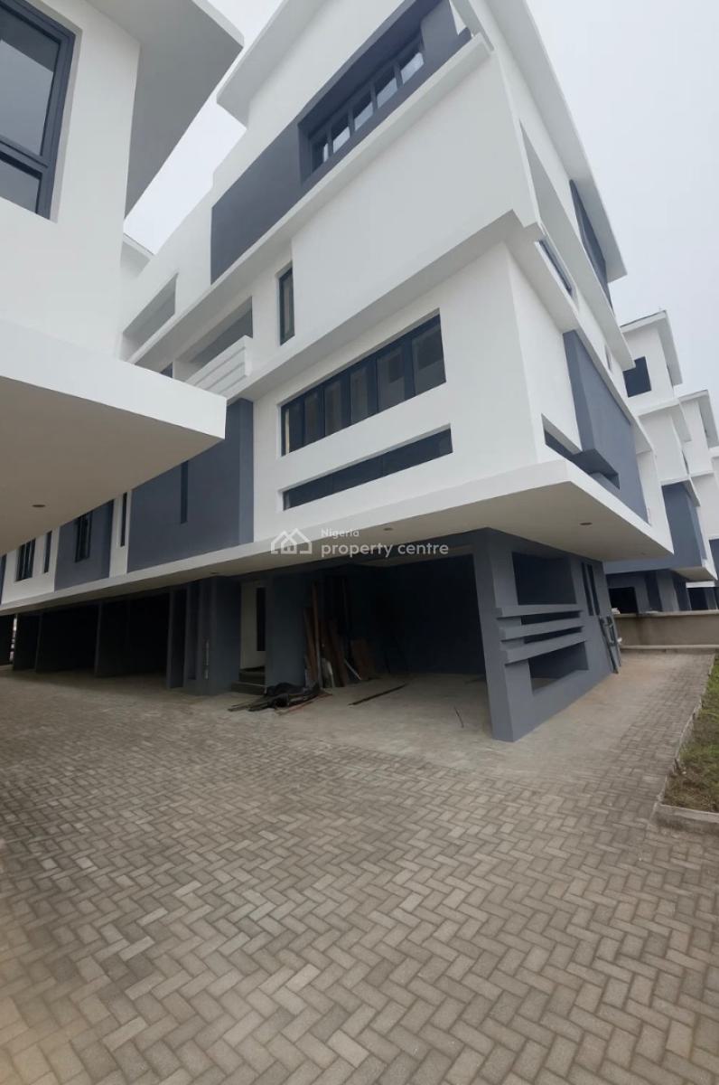 Swanky 4 Bedroom Maisonette in a Serviced Estate, Off Freedom Way, Lekki Phase 1, Lekki, Lagos, House for Rent