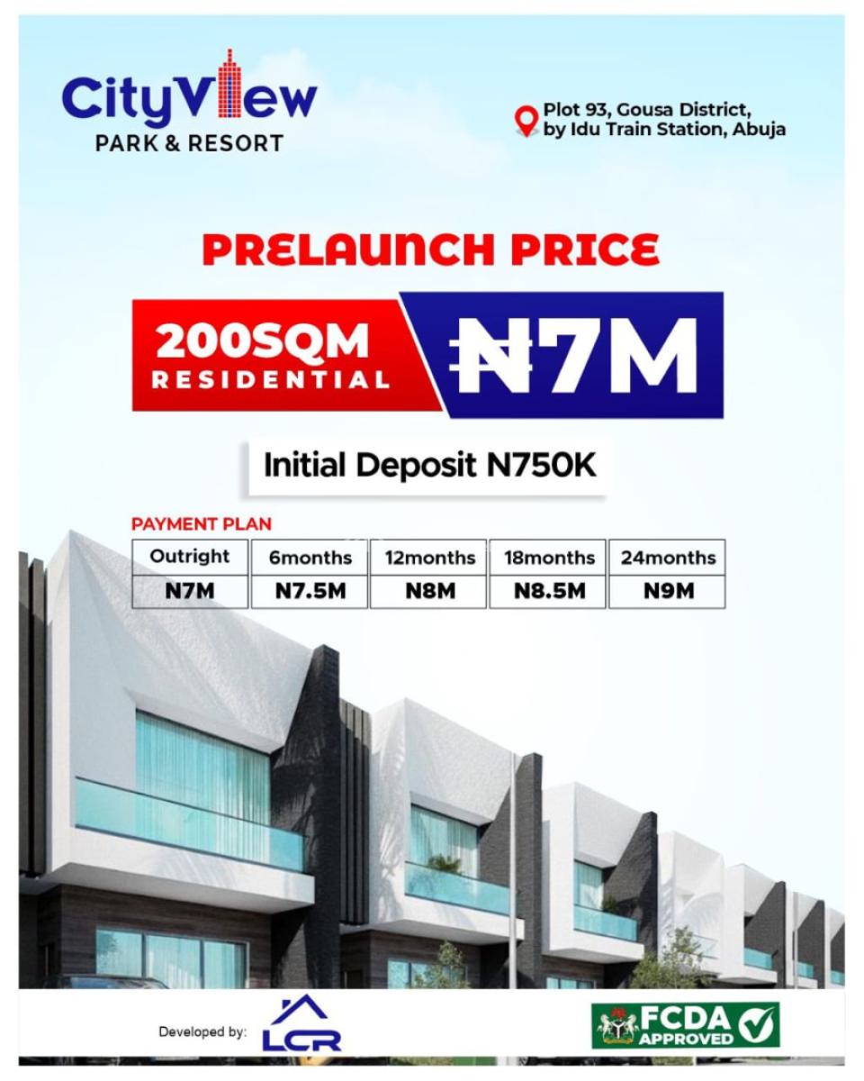 Most Affordable Fcda Approved C of O By The Airport Road, By Airport Road, Gousa District & Close to Idu Train Station, Idu Industrial, Abuja, Residential Land for Sale