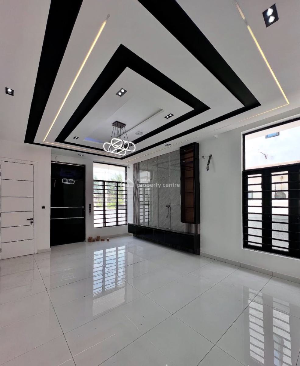 Contemporary 4 Bedroom Semi-detached Duplex with 4 Cars Space, Secure Estate at Ikota Lekki, Ikota, Lekki, Lagos, Semi-detached Duplex for Sale