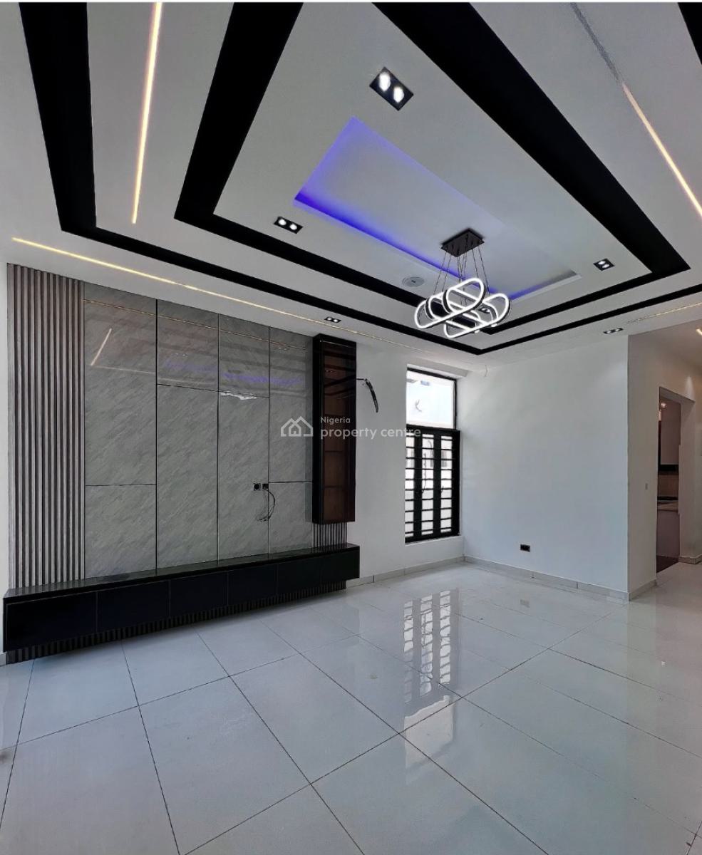 Contemporary 4 Bedroom Semi-detached Duplex with 4 Cars Space, Secure Estate at Ikota Lekki, Ikota, Lekki, Lagos, Semi-detached Duplex for Sale