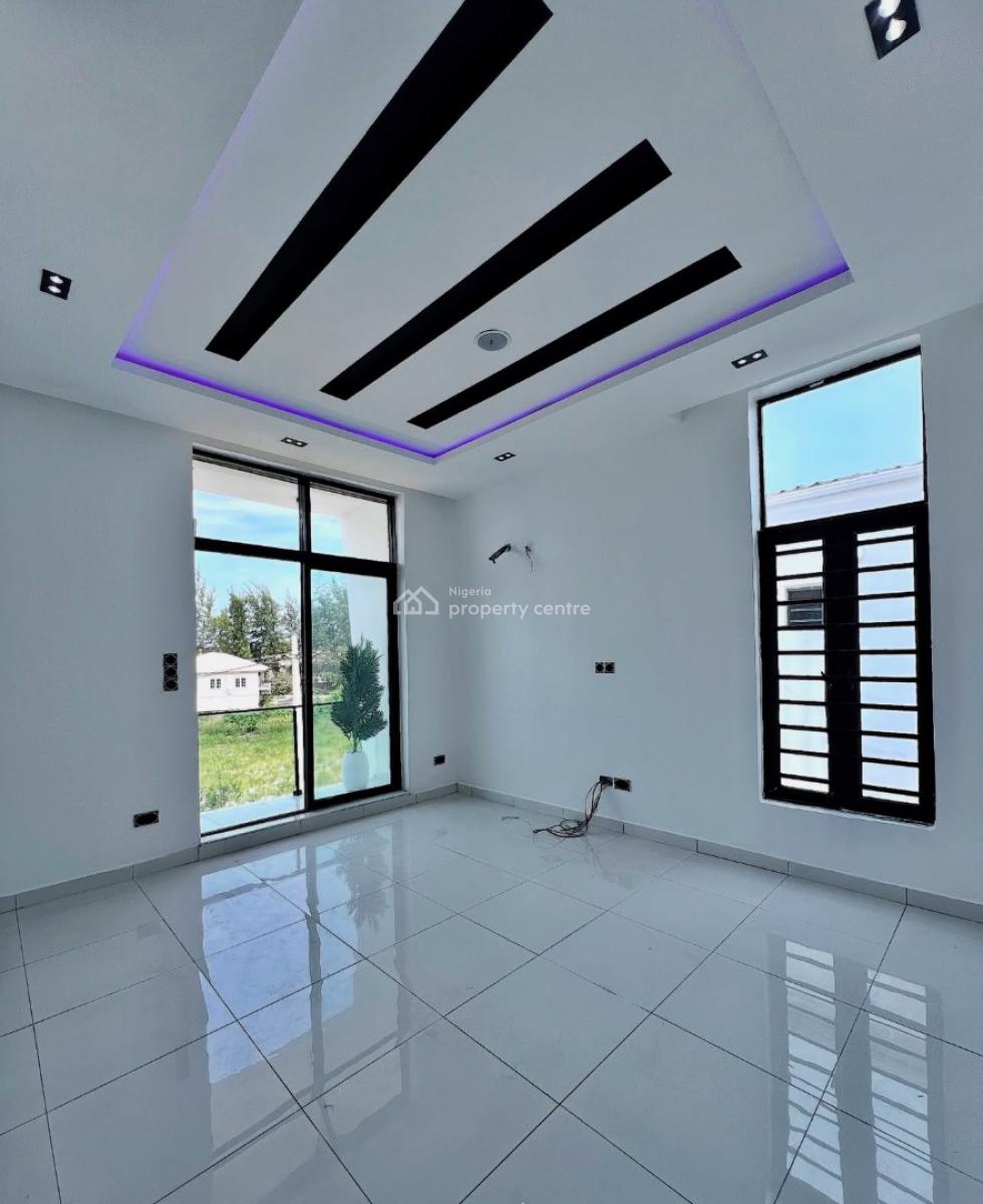 Contemporary 4 Bedroom Semi-detached Duplex with 4 Cars Space, Secure Estate at Ikota Lekki, Ikota, Lekki, Lagos, Semi-detached Duplex for Sale