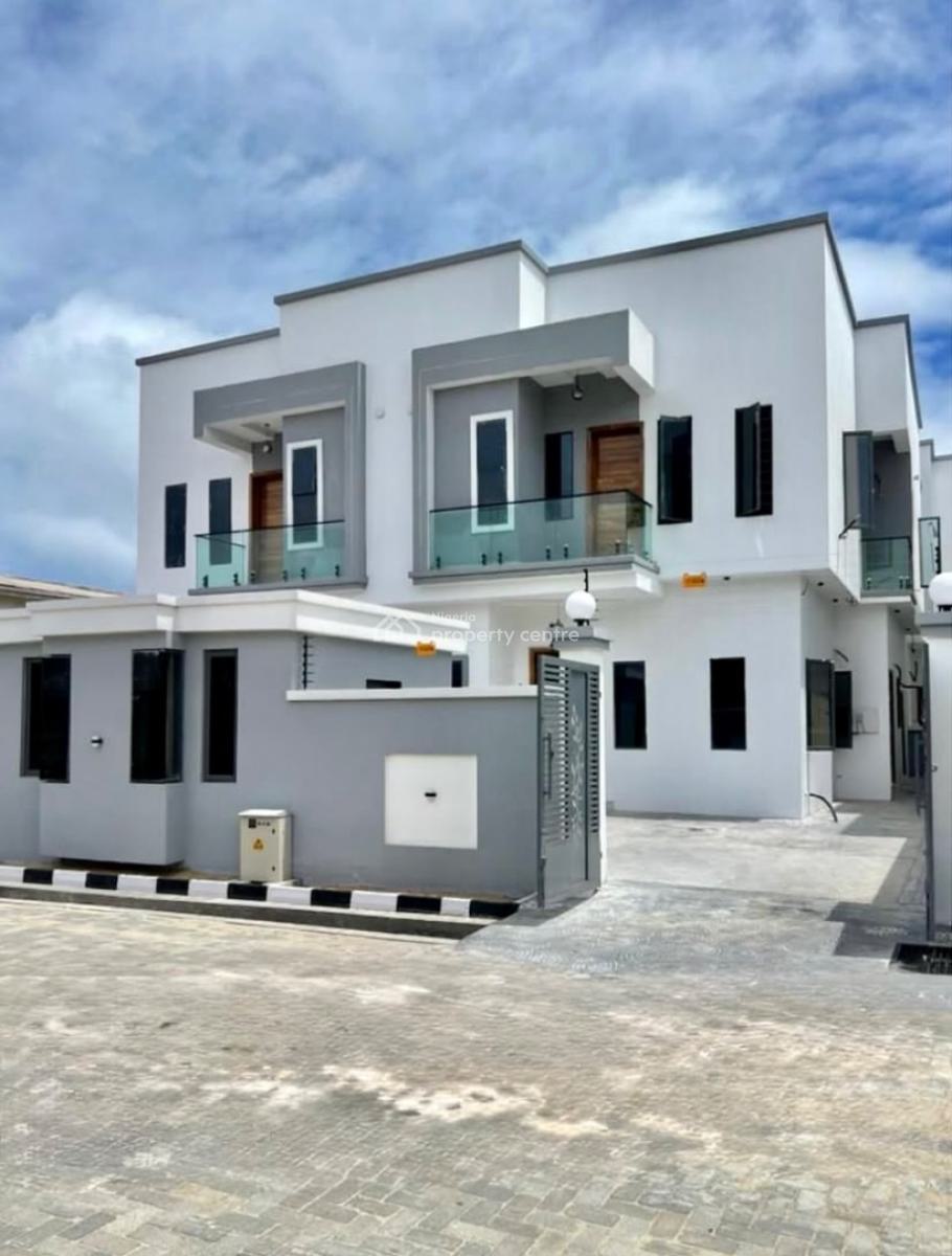 Stunning Semi Detached Duplex, Orchid Road, Lekki, Lagos, Semi-detached Duplex for Rent
