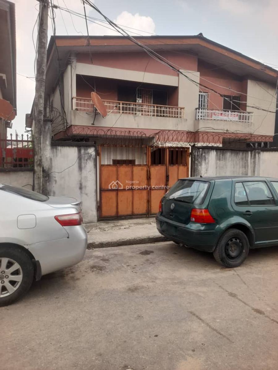Two Wings of 4bedroom Duplex with Two Rooms Bq at Alagomeji, Alagomeji, Yaba, Lagos, Detached Duplex for Sale