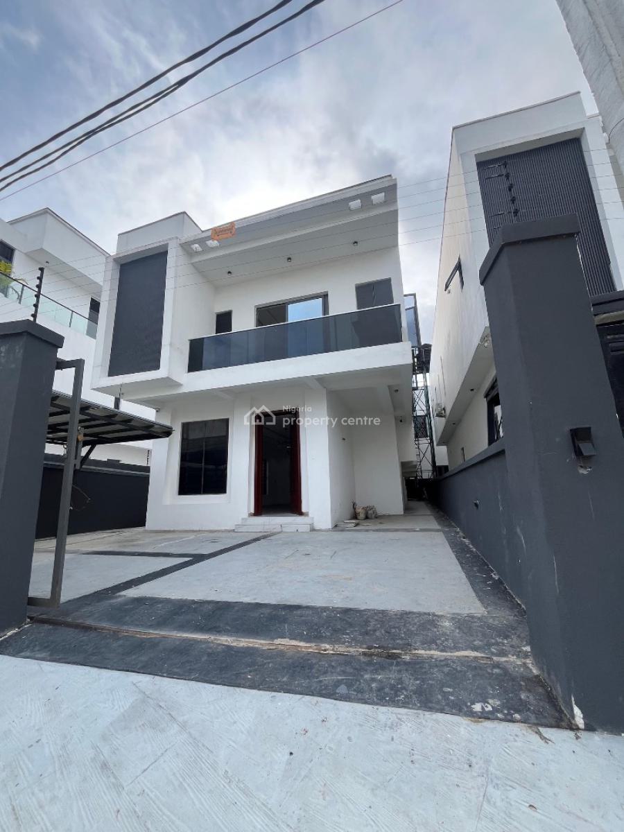 Luxury 4 Bedroom Self Compound with Bq, Ikate, Lekki, Lagos, Detached Duplex for Sale