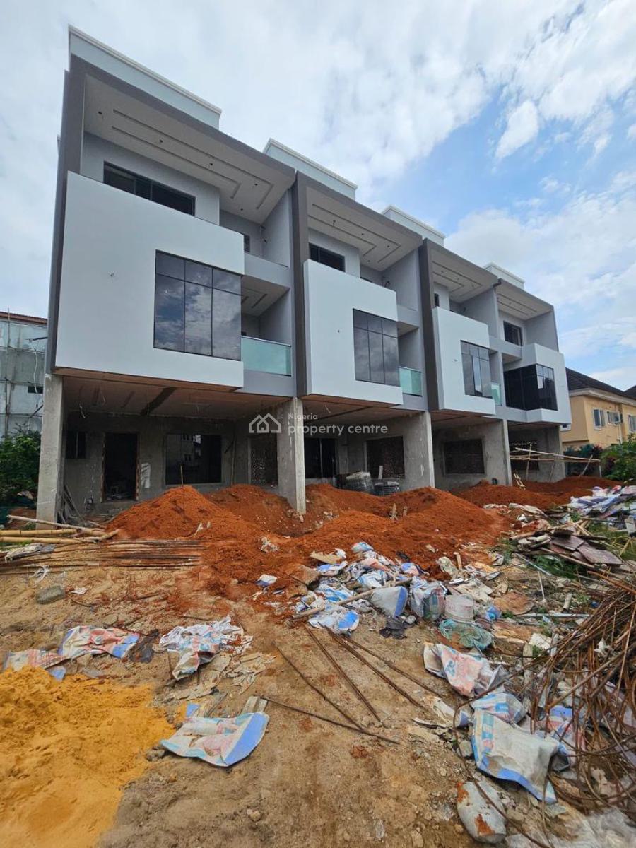 Elegant 4 Bedroom Terrace Duplex with Bq in Serene Estste, Omole Phase 2, Ikeja, Lagos, Terraced Duplex for Sale
