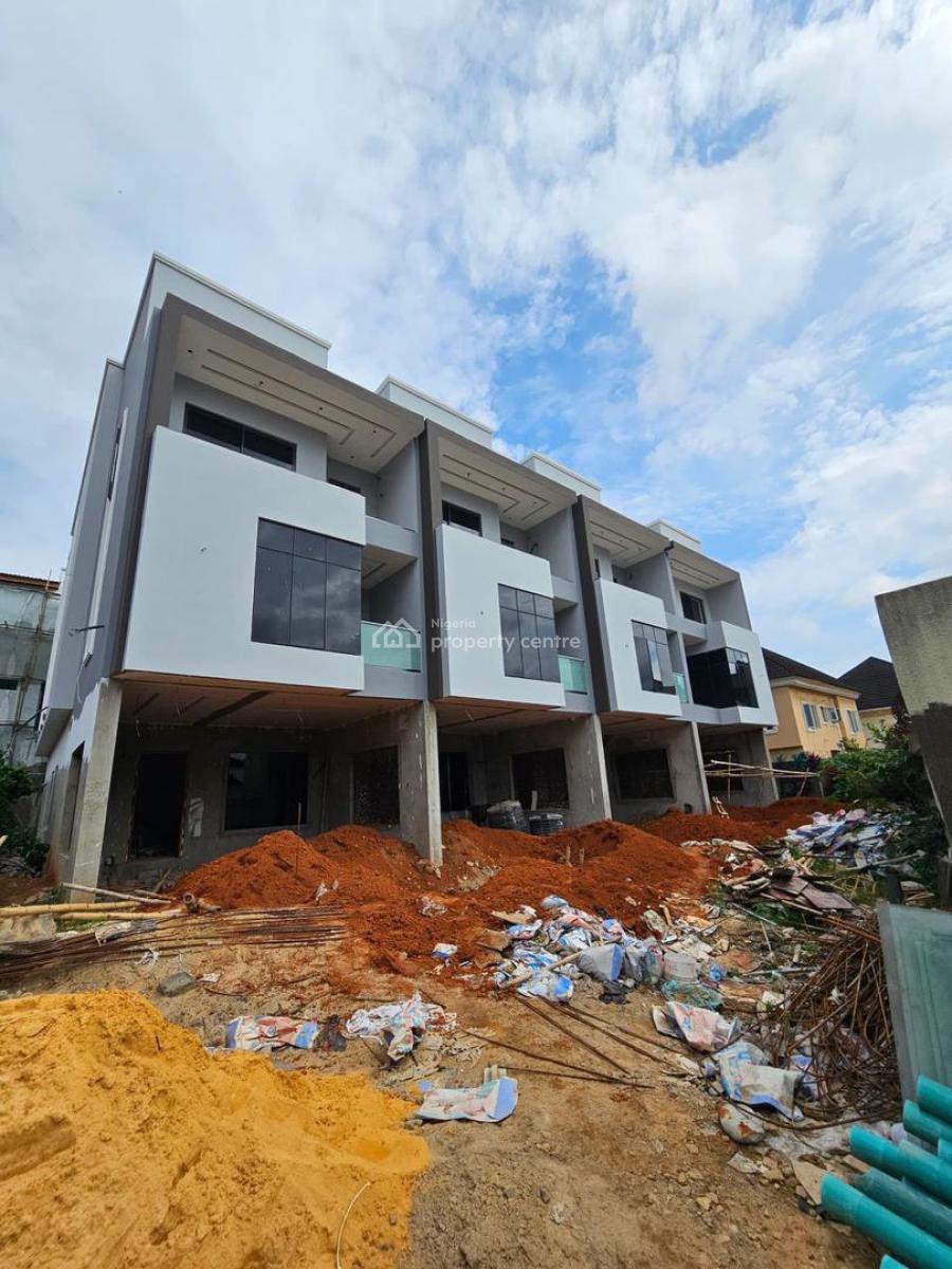 Elegant 4 Bedroom Terrace Duplex with Bq in Serene Estste, Omole Phase 2, Ikeja, Lagos, Terraced Duplex for Sale