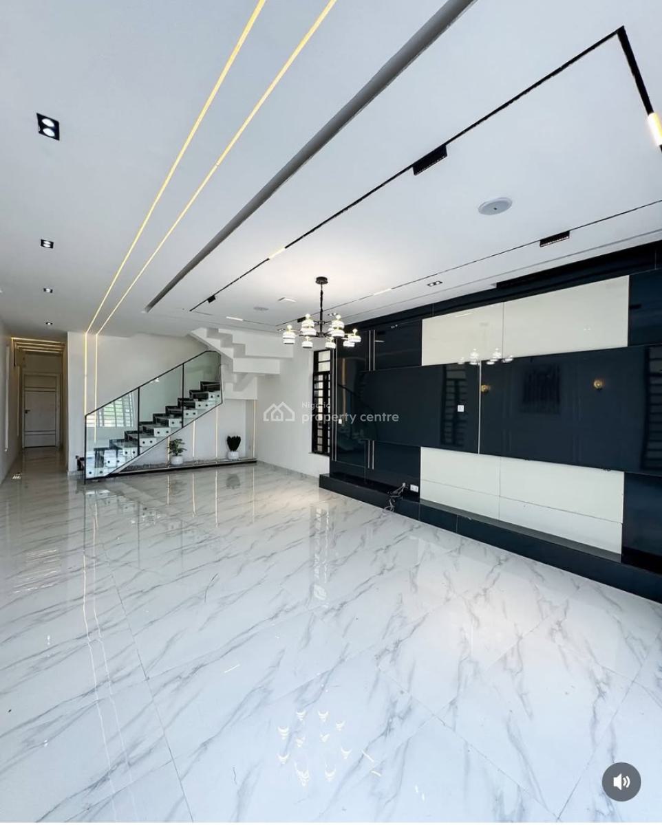 Contemporary 5 Bedroom Duplex with Pool, Chevron, Lekki, Lagos, Detached Duplex for Sale