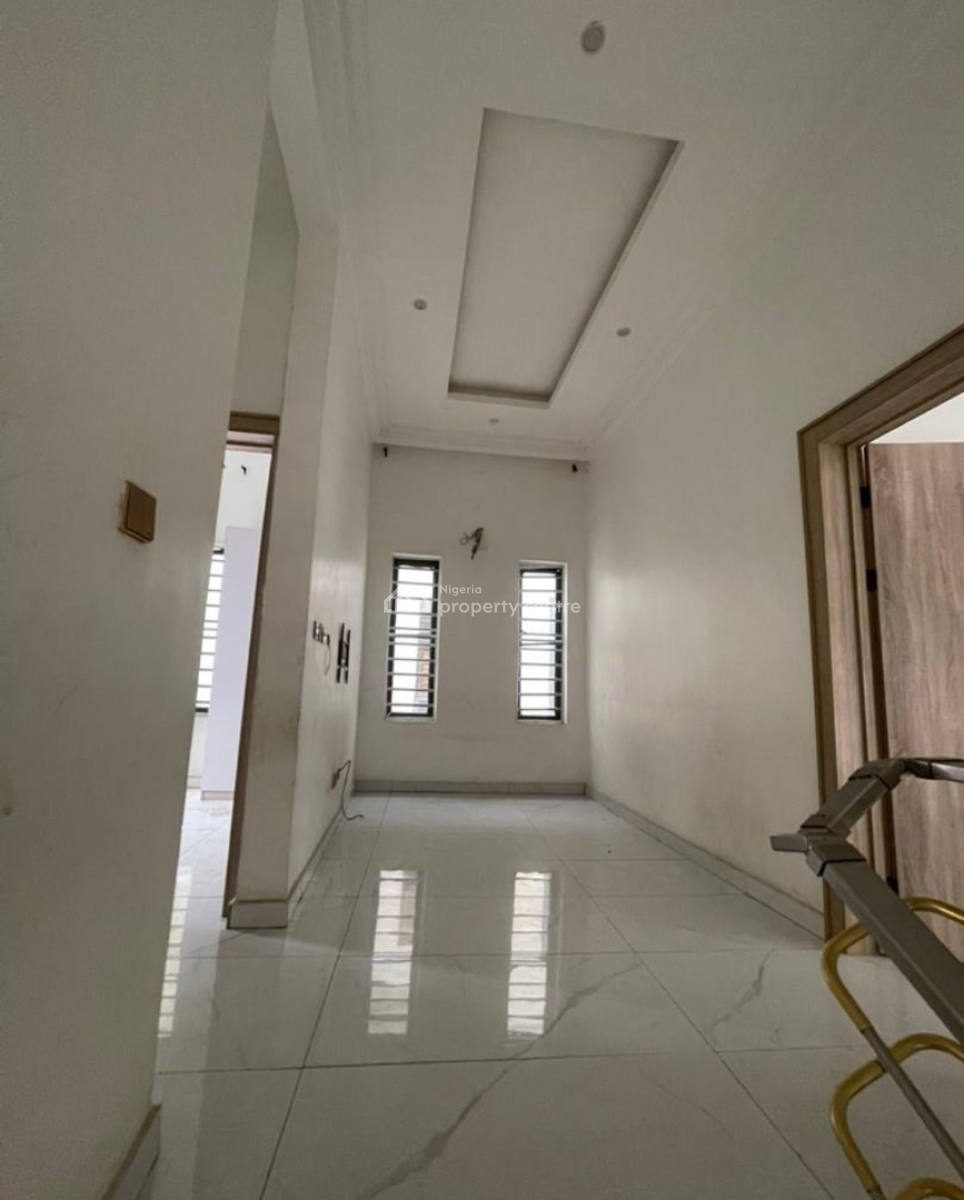 Spacious Self Service 4bedroom Semi Detached Duplex with Bq at Chevron, Chevron By Bis Apartment, Lekki, Lagos, Semi-detached Duplex for Rent