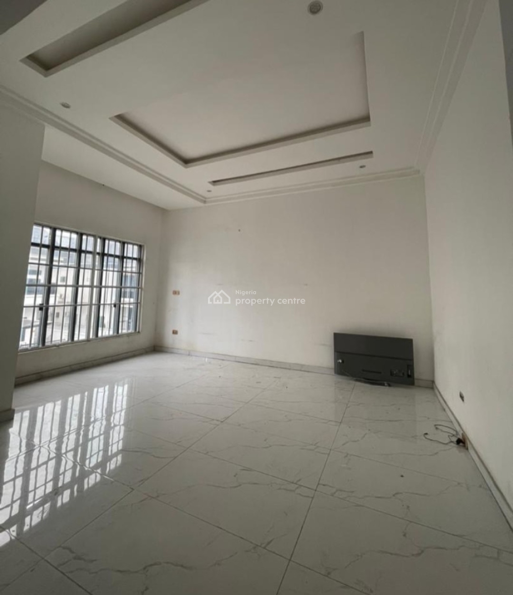 Spacious Self Service 4bedroom Semi Detached Duplex with Bq at Chevron, Chevron By Bis Apartment, Lekki, Lagos, Semi-detached Duplex for Rent