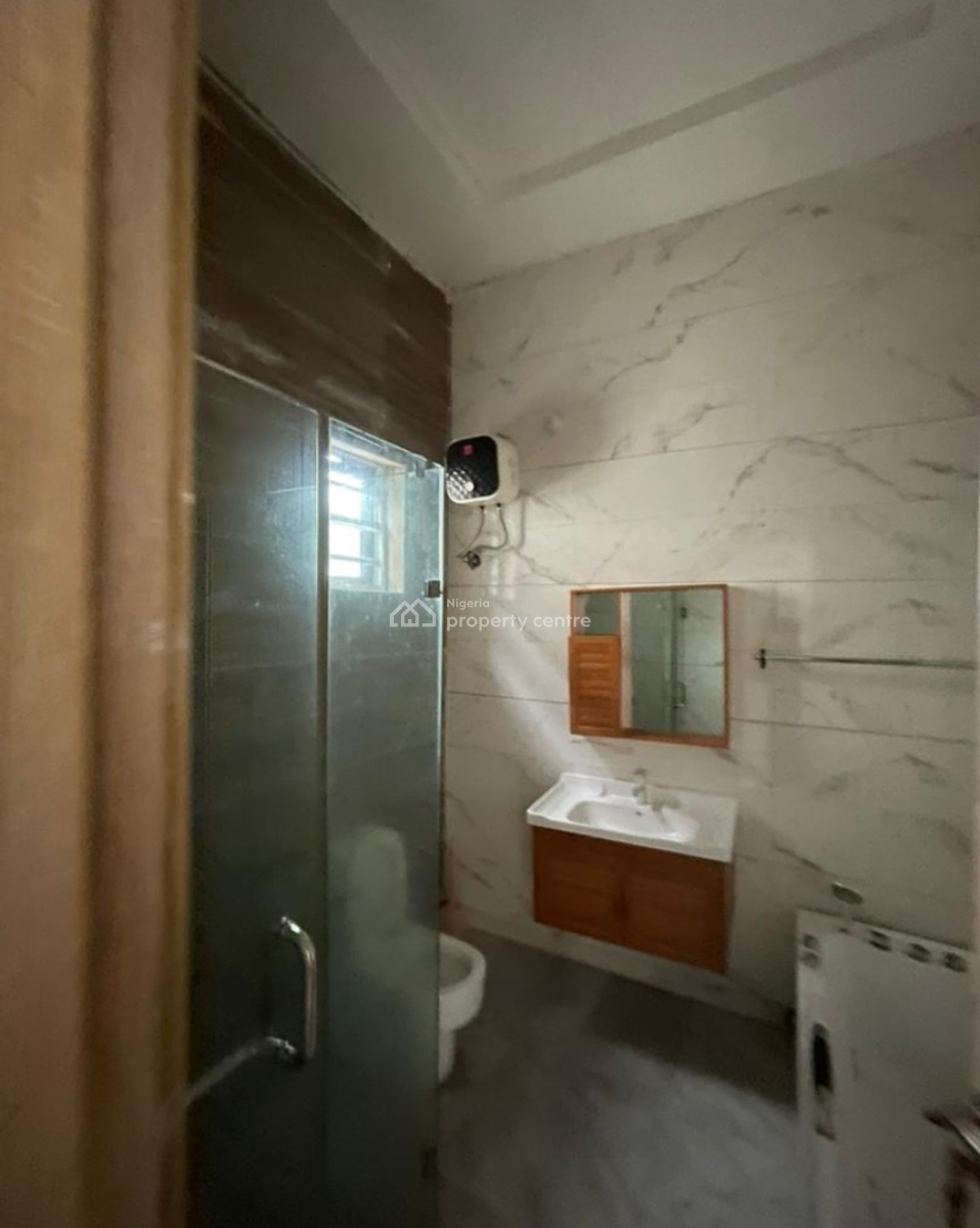 Spacious Self Service 4bedroom Semi Detached Duplex with Bq at Chevron, Chevron By Bis Apartment, Lekki, Lagos, Semi-detached Duplex for Rent