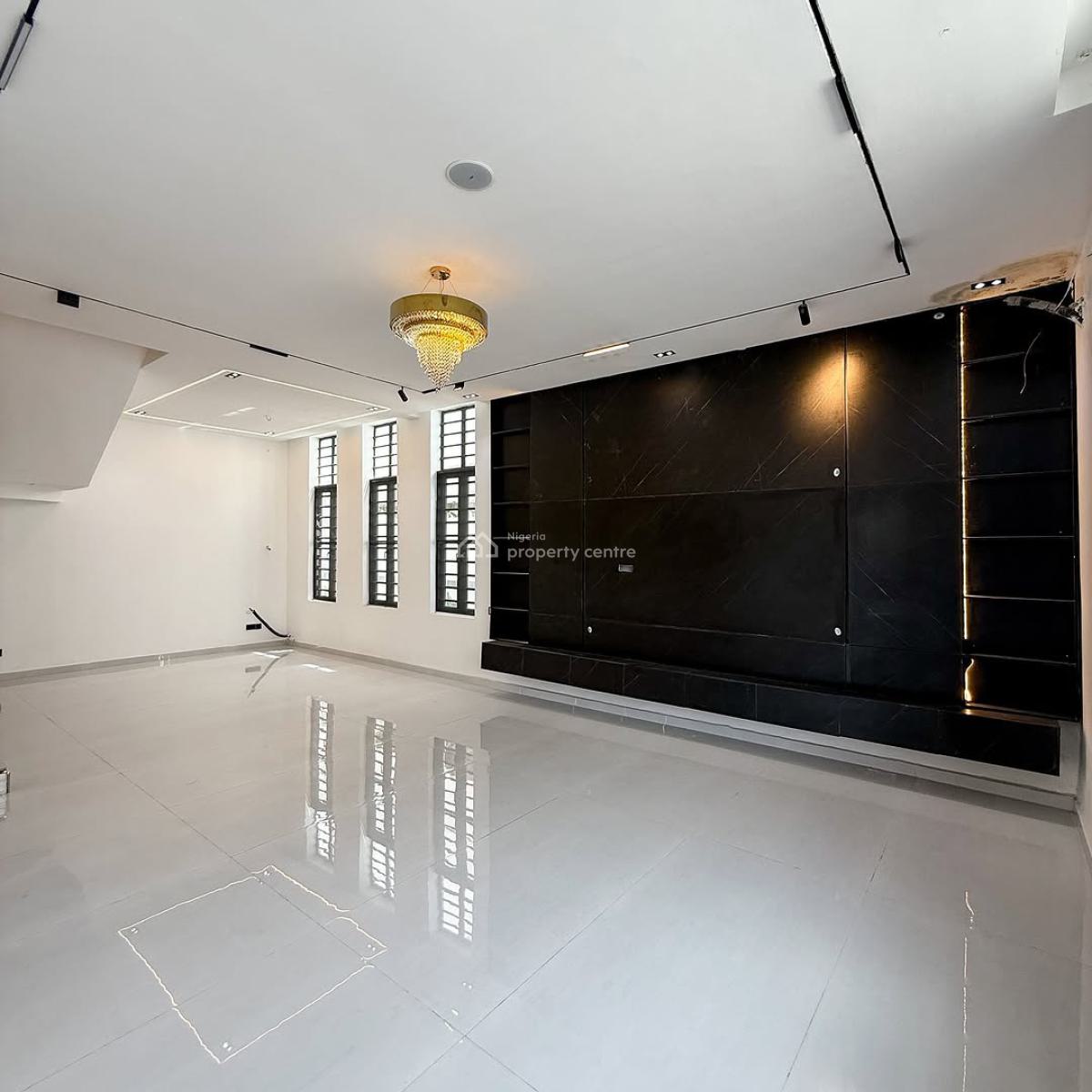 Newly Built 5 Bedroom Duplex with Cinema/pool, Chevron, Lekki, Lagos, Detached Duplex for Sale