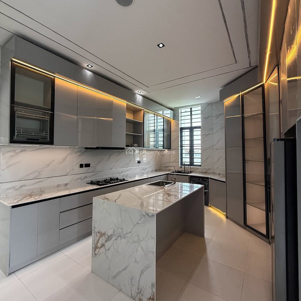 Newly Built 5 Bedroom Duplex with Cinema/pool, Chevron, Lekki, Lagos, Detached Duplex for Sale