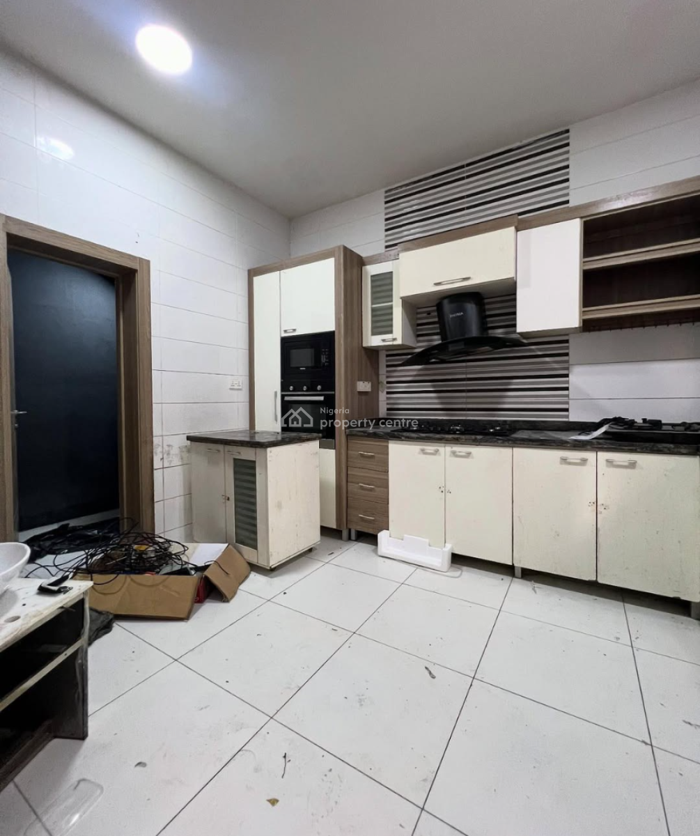 Self Service 4bedroom Semi Detached Duplex with Bq at Chevron, Chevron By Jj Apartment, Lekki, Lagos, Semi-detached Duplex for Rent