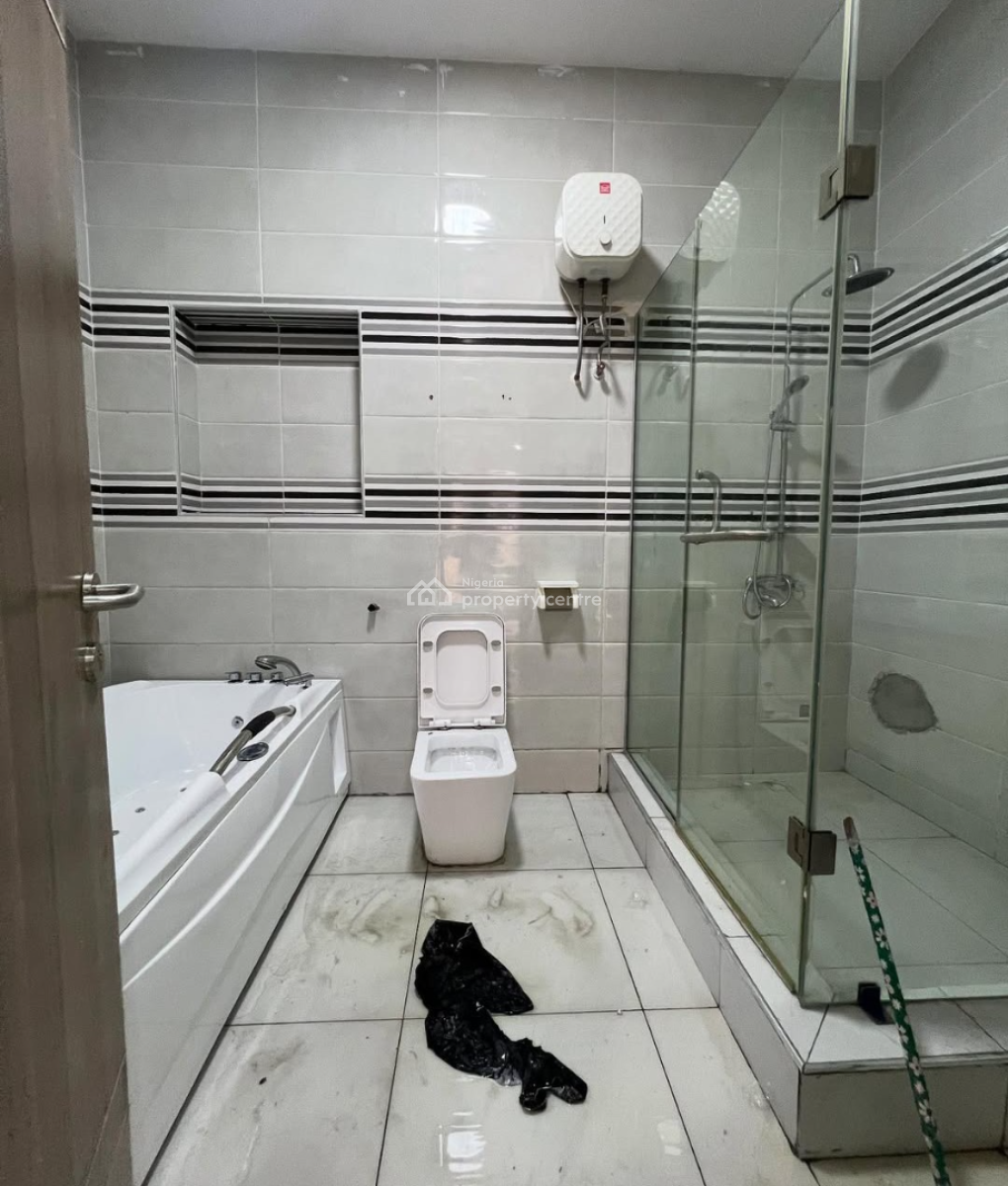 Self Service 4bedroom Semi Detached Duplex with Bq at Chevron, Chevron By Jj Apartment, Lekki, Lagos, Semi-detached Duplex for Rent