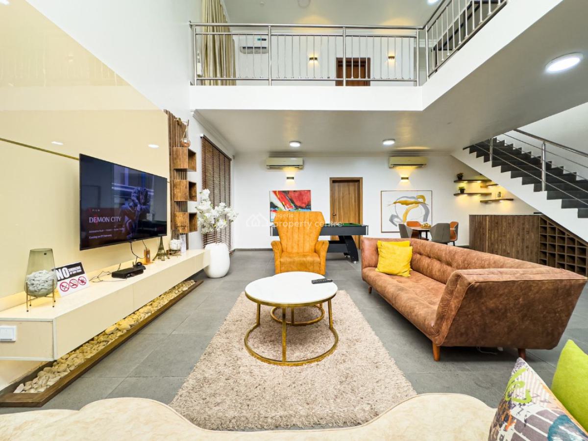 Contemporary 3-bedroom Luxury Terrace Duplex with High End Features, Contemporary 3-bedroom Luxury Terrace Duplex with High End Features, Lekki Phase 1, Lekki, Lagos, Terraced Duplex Short Let