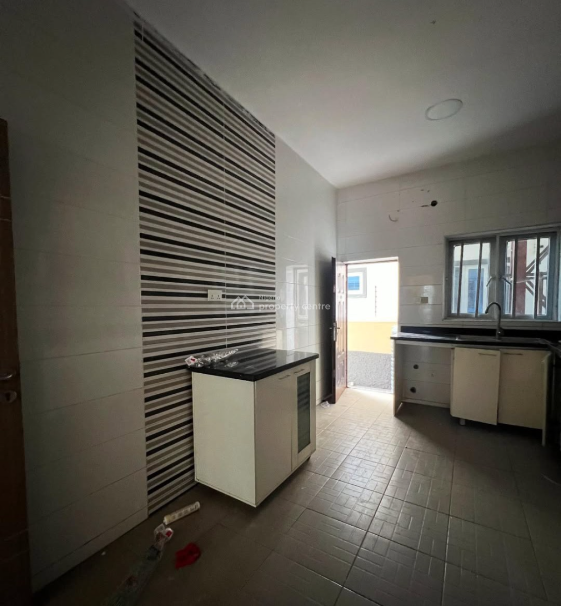 Self Service 4bedroom Semi Detached Duplex with Bq at Chevron, Chevron By Jj Apartment, Lekki, Lagos, Semi-detached Duplex for Rent