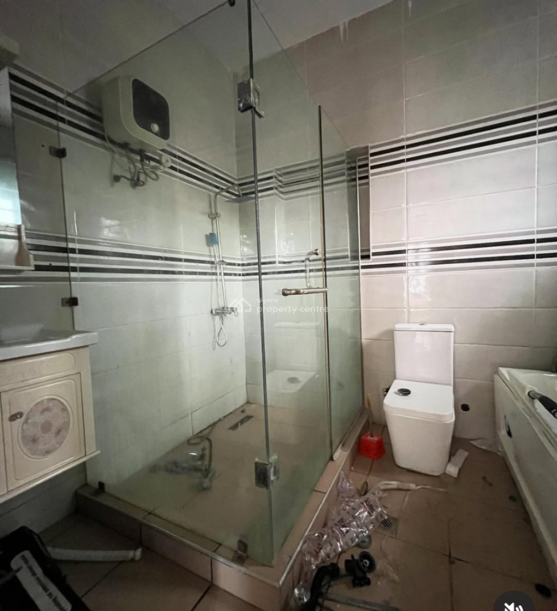 Self Service 4bedroom Semi Detached Duplex with Bq at Chevron, Chevron By Jj Apartment, Lekki, Lagos, Semi-detached Duplex for Rent