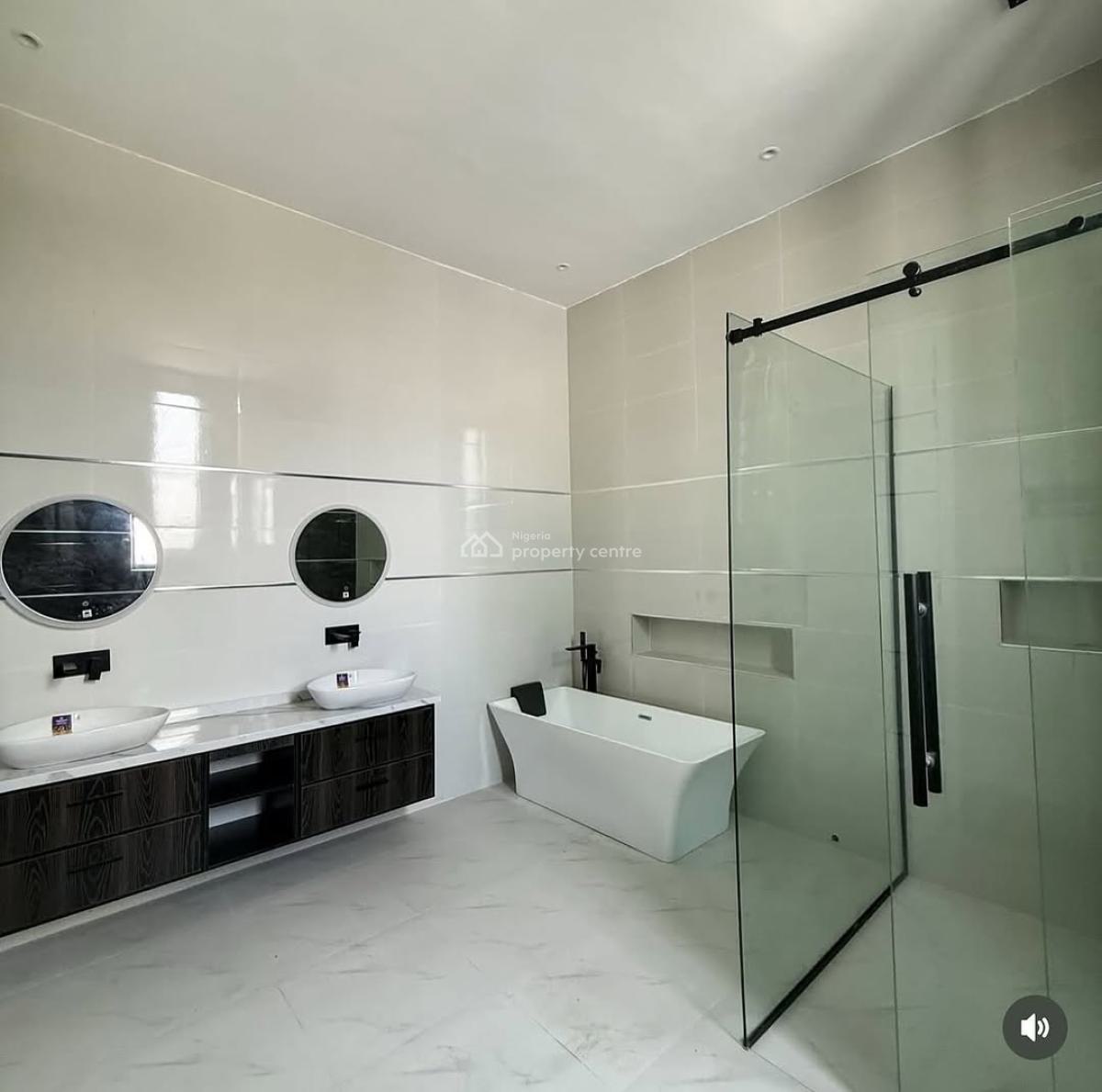 Exquisite 5 Bedroom Detached Duplex with Cinema/pool, Lekky County, Ikota, Lekki, Lagos, Detached Duplex for Sale