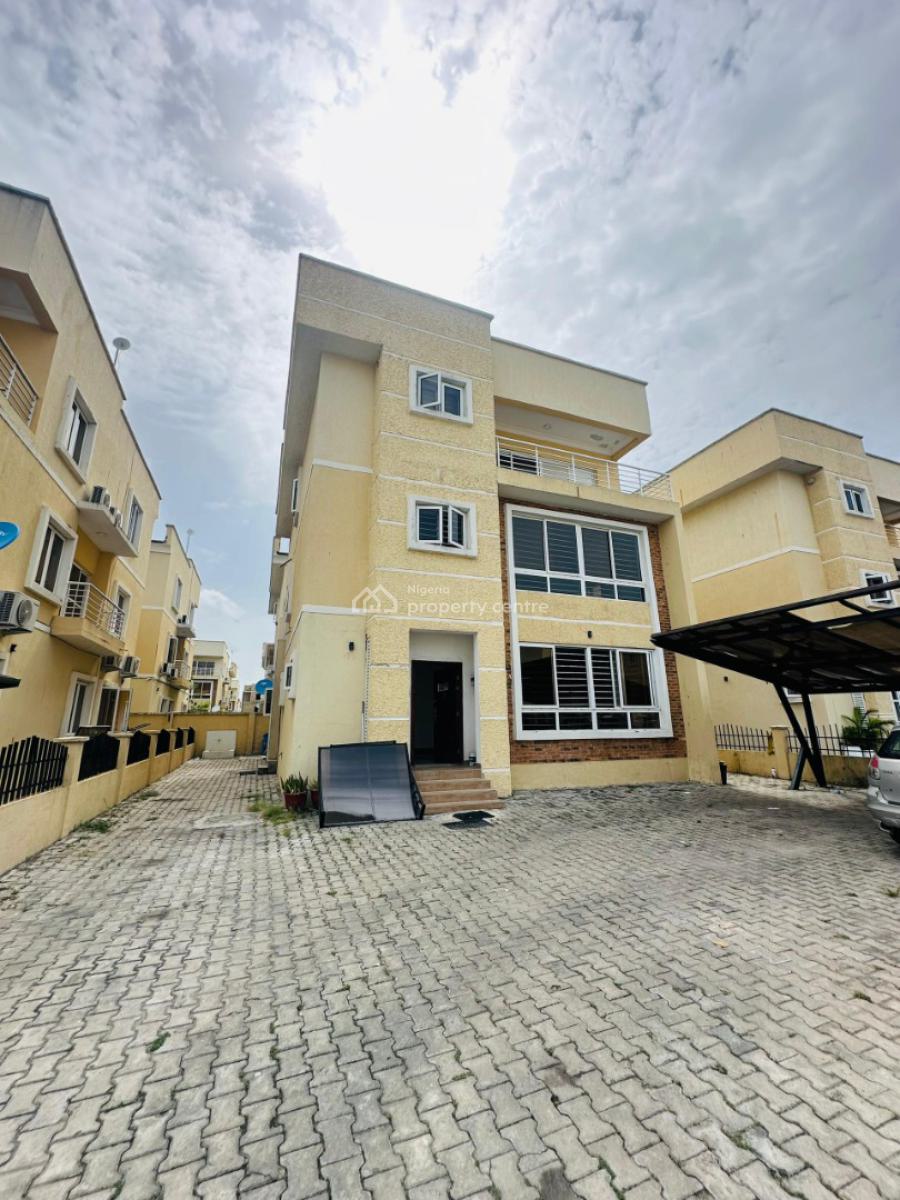 Well Finished Fully Serviced 6 Bedroom Detached House with a Room Bq, Osapa, Lekki, Lagos, Detached Duplex for Rent