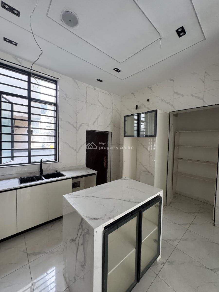 4 Bedroom Terrace Duplex + Bq, Inside an Estate, Ikate, Lekki, Lagos, Terraced Duplex for Rent