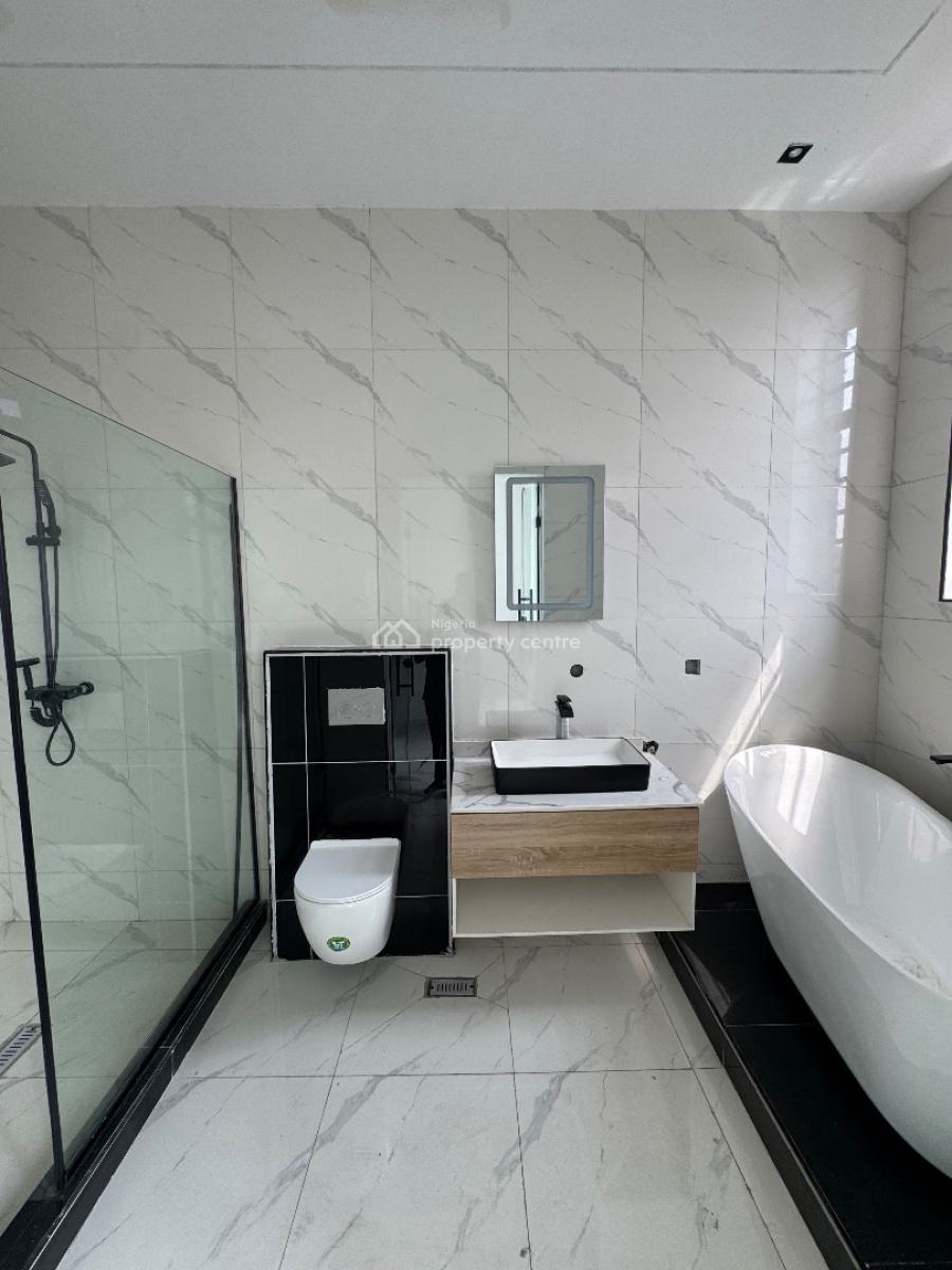 4 Bedroom Terrace Duplex + Bq, Inside an Estate, Ikate, Lekki, Lagos, Terraced Duplex for Rent