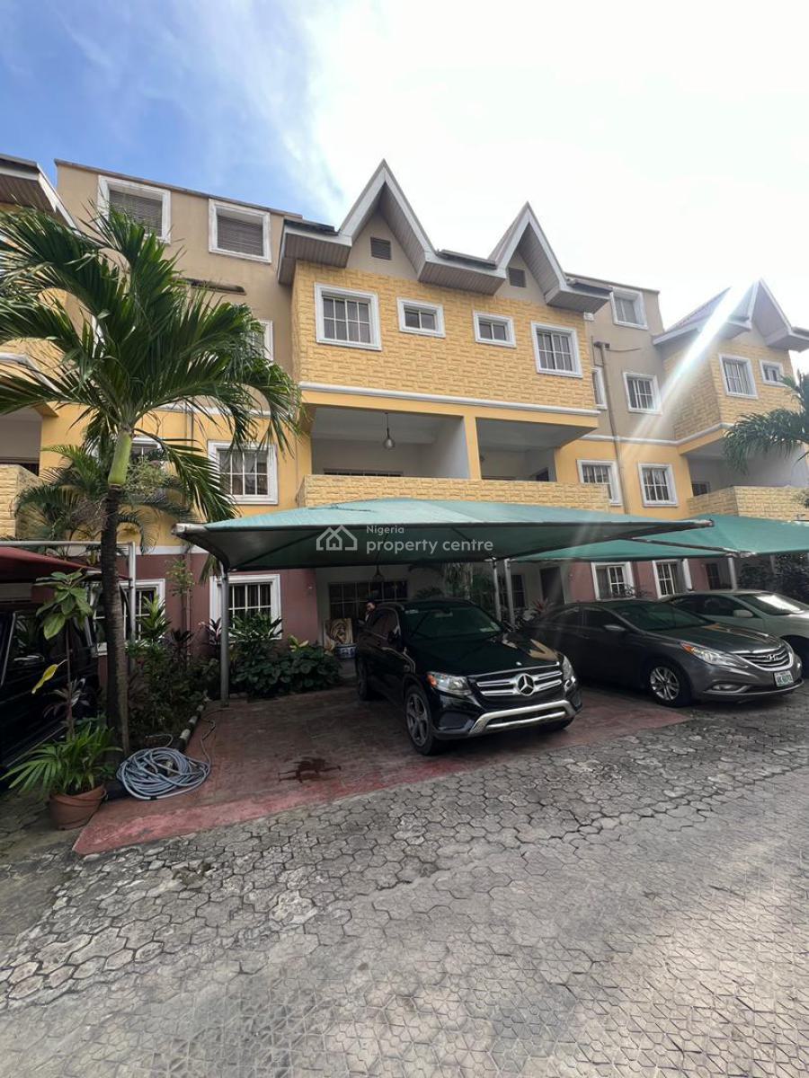 Well Maintained 4bedroom Terrace Duplex with Pool and Gym, Parkview Estate, Parkview, Ikoyi, Lagos, Terraced Duplex for Sale