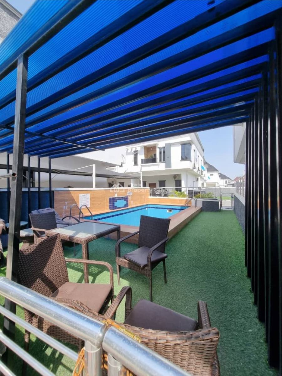 Elegantly Built ‎serviced 4 Bedrooms Terrace Duplex with Pool in an Es, Ikota Gra Estate, Lekki, Lagos, Terraced Duplex for Sale