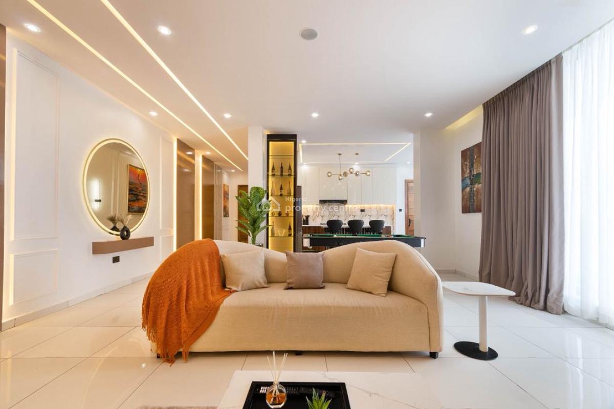 Anna Lux - Smartly Furnished Luxury 3 Bedroom Apartment  for Check in, Victoria Island (vi), Lagos, Flat / Apartment Short Let