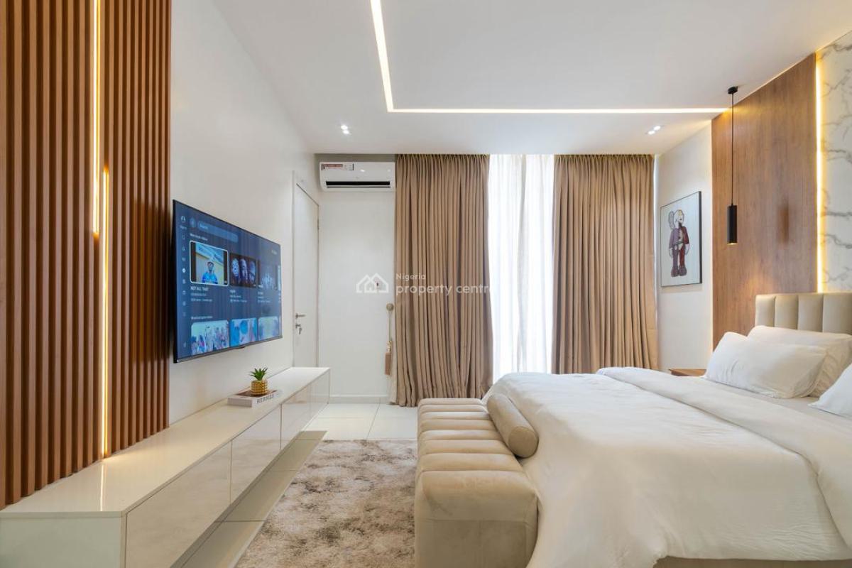 Anna Lux - Smartly Furnished Luxury 3 Bedroom Apartment  for Check in, Victoria Island (vi), Lagos, Flat / Apartment Short Let