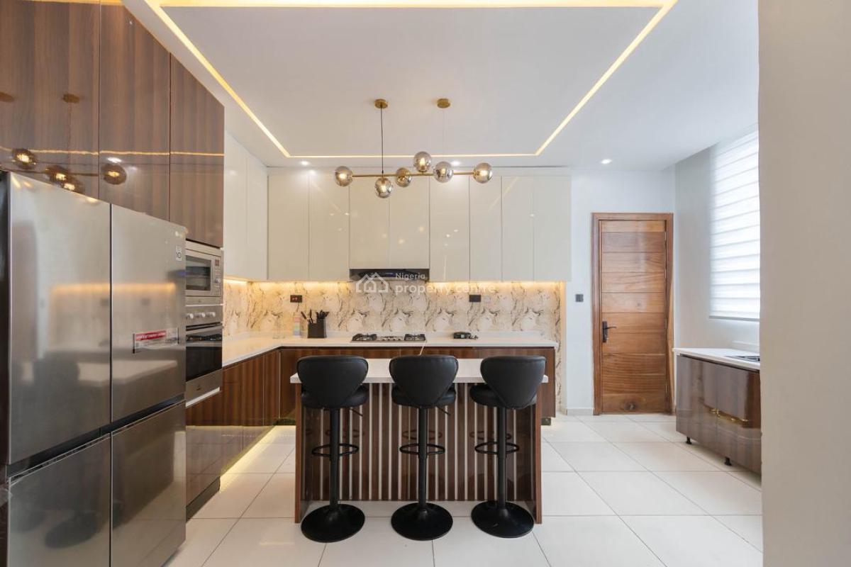 Anna Lux - Smartly Furnished Luxury 3 Bedroom Apartment  for Check in, Victoria Island (vi), Lagos, Flat / Apartment Short Let