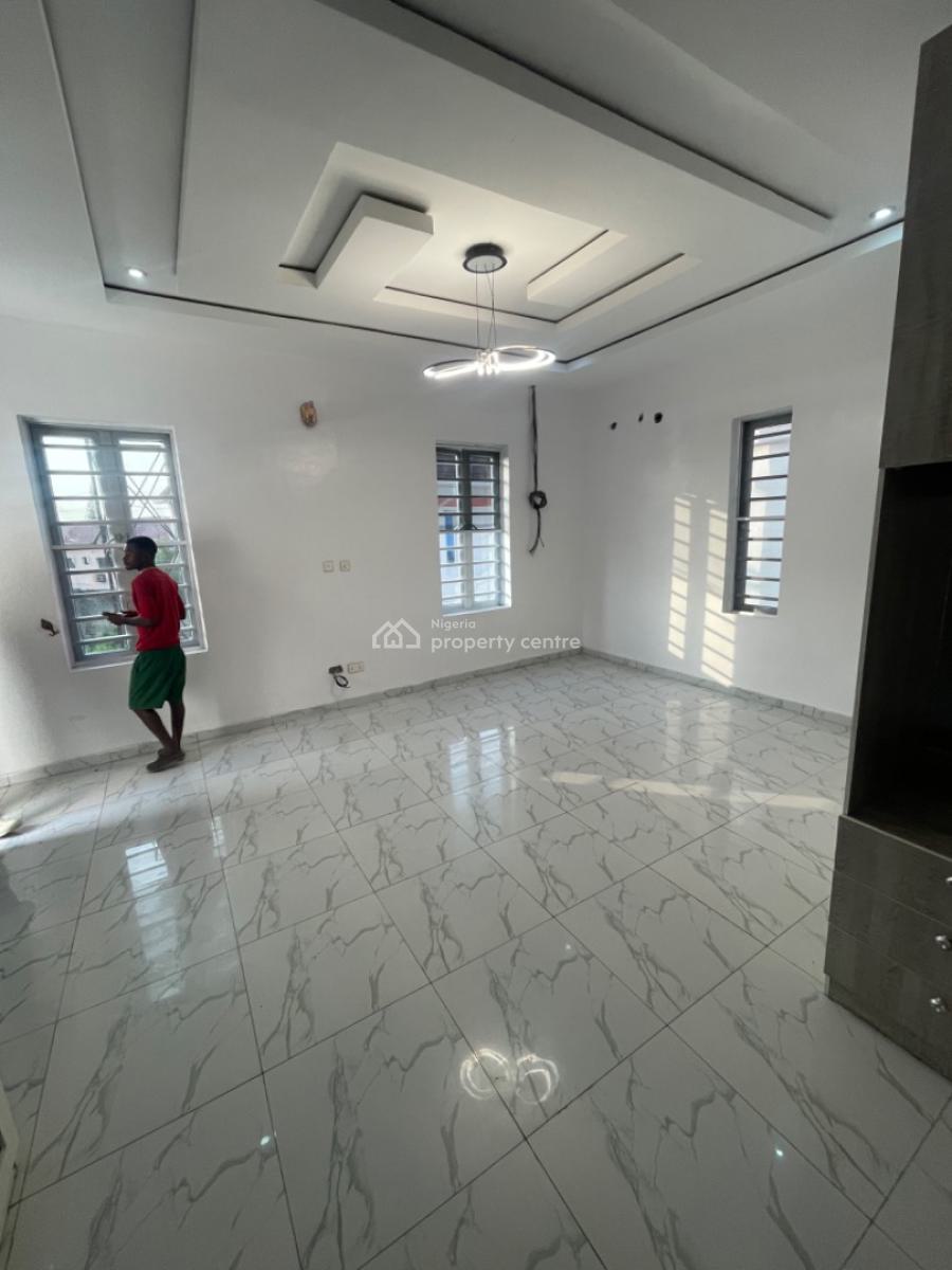 Halfly Decorated Detached Luxury 4 Bedroom Duplex  (self Compound), Thomas Estate, Ajah, Lagos, Detached Duplex for Rent