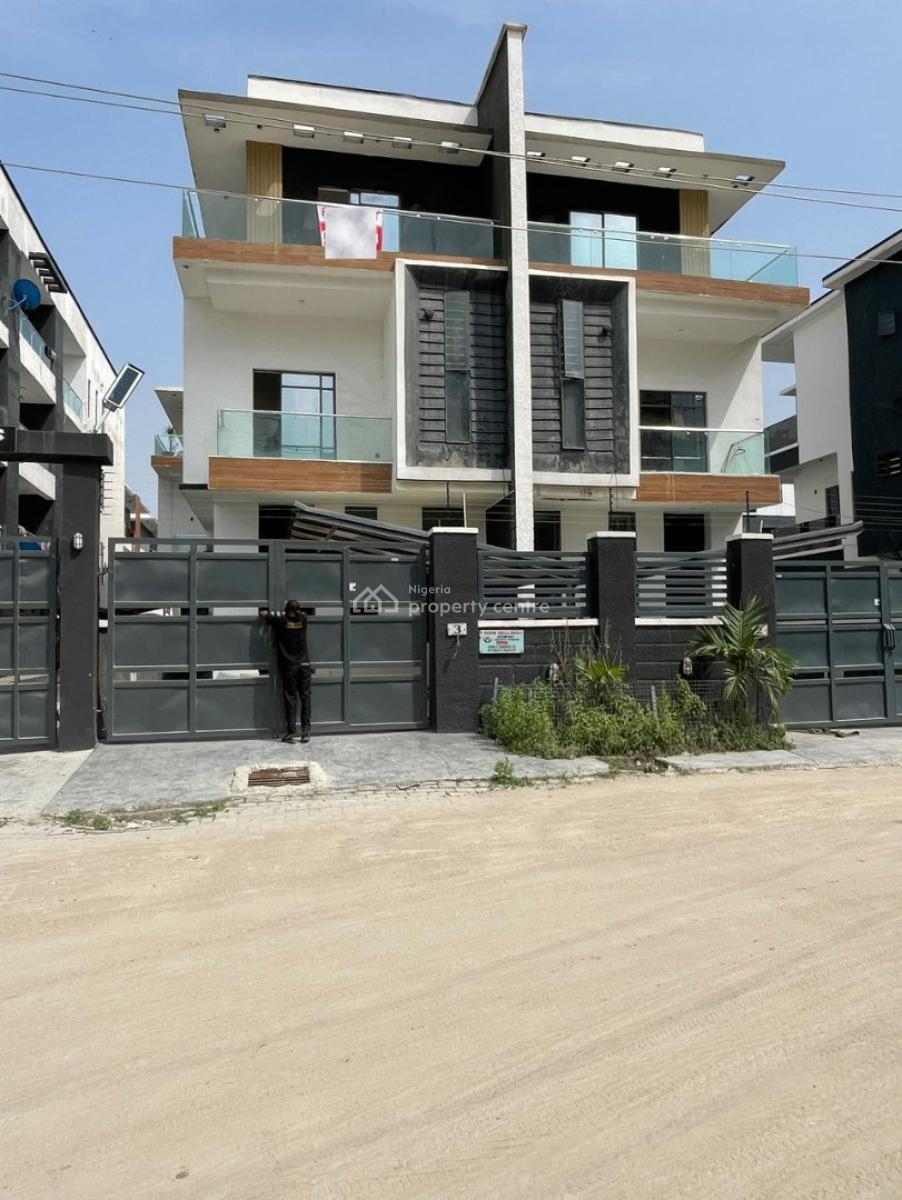 5 Bedroom Semi Detached Duplex with a Bq, Ikate, Lekki, Lagos, Semi-detached Duplex for Rent