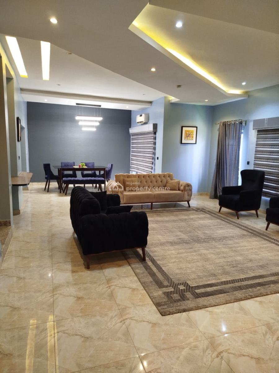 Exquisite 4 Bedrooms Terrace Duplex with 2 Rooms Bq., Life Camp, Abuja, Terraced Duplex for Rent