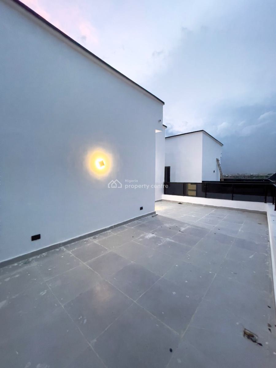 Exquisitely Built 5 Bed Luxury  Detached Smart Home with Rooftop Terra, Ologolo, Lekki, Lagos, Detached Duplex for Sale