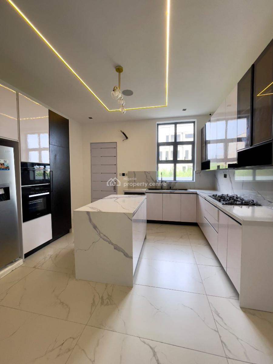 Luxurious Perched 5 Bed Smart Home with Cinema, Elevator, Swimming Poo, Ikate, Lekki, Lagos, Detached Duplex for Sale