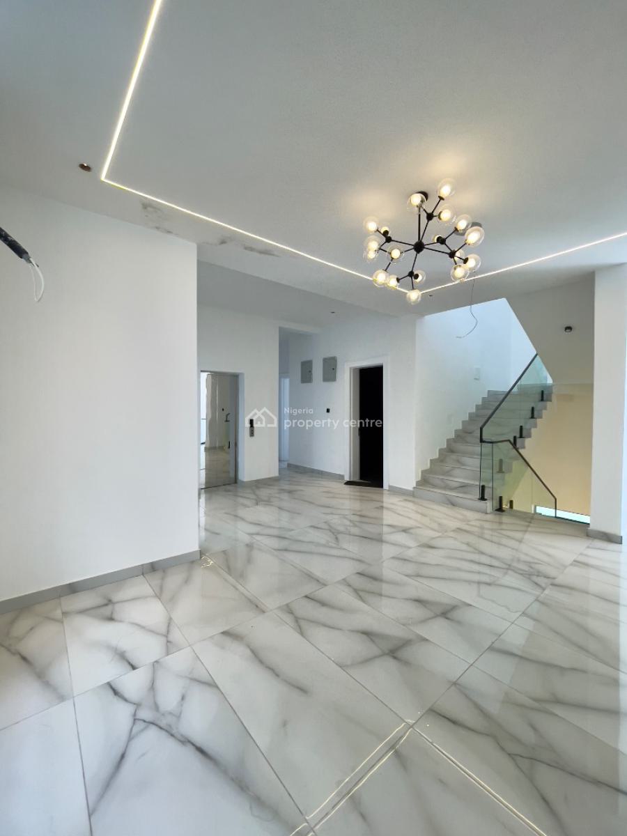 Luxurious Perched 5 Bed Smart Home with Cinema, Elevator, Swimming Poo, Ikate, Lekki, Lagos, Detached Duplex for Sale